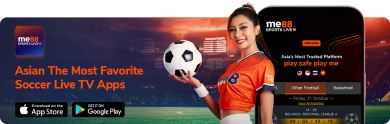 me88 soccer live tv apps banner
